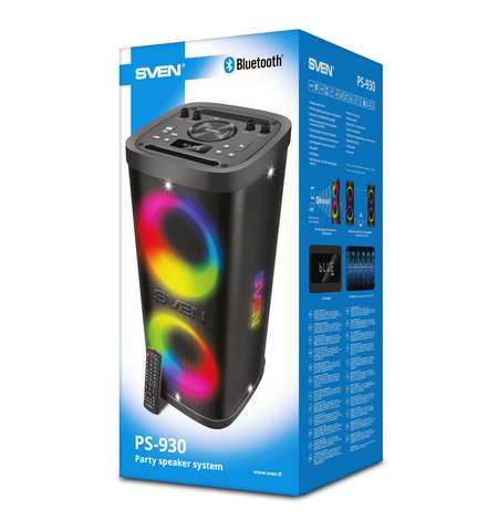 Портативная колонка SVEN PS-930, 16-е фото товара в интерент-магазине freenet.by Портативная колонка SVEN PS-930, 16-е