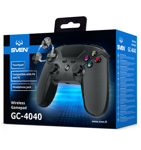 Беспроводной геймпад SVEN GC-4040 Black, 5-е
