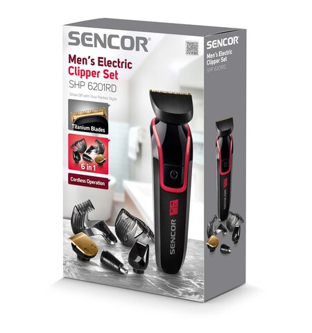 Универсальный триммер SENCOR SHP 6201RD, 7-е