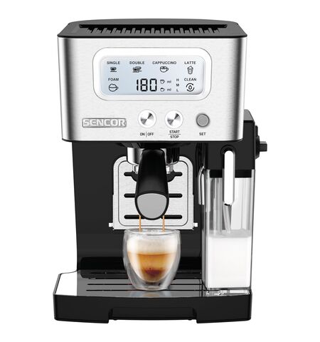 Рожковая кофеварка SENCOR SES 4090SS, 2-е