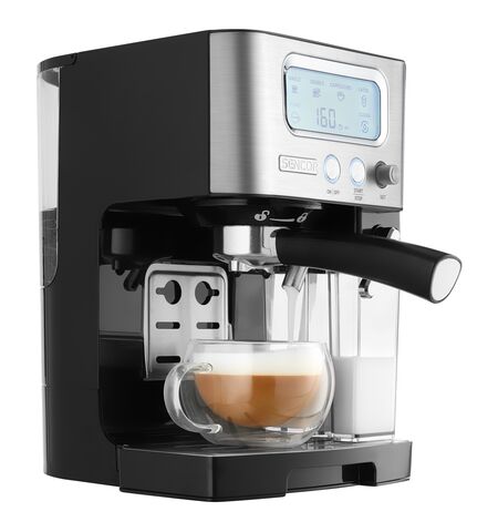 Рожковая кофеварка SENCOR SES 4090SS, 4-е