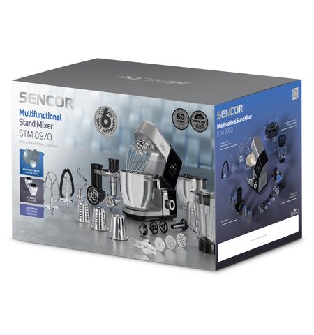 Кухонный комбайн SENCOR STM 8970, 11-е фото товара в интерент-магазине freenet.by Кухонный комбайн SENCOR STM 8970, 11-е
