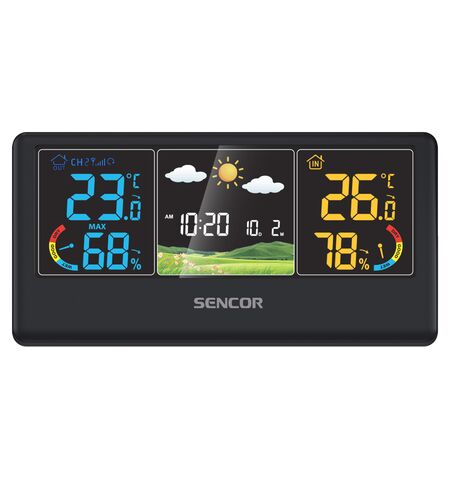 Метеостанция SENCOR SWS 4100 B, 2-е фото товара в интерент-магазине freenet.by Метеостанция SENCOR SWS 4100 B, 2-е