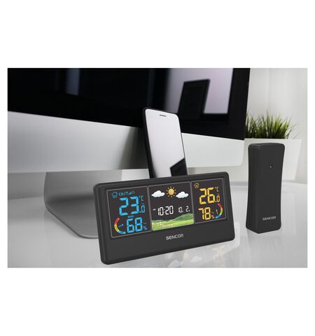 Метеостанция SENCOR SWS 4100 B, 8-е фото товара в интерент-магазине freenet.by Метеостанция SENCOR SWS 4100 B, 8-е
