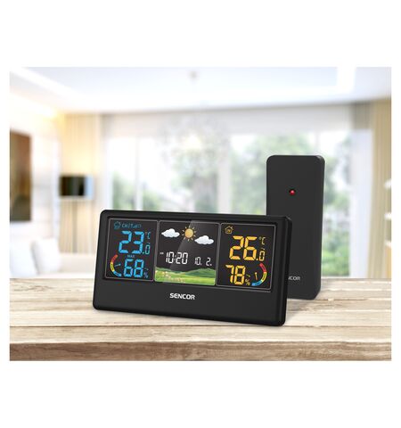 Метеостанция SENCOR SWS 4100 B, 7-е фото товара в интерент-магазине freenet.by Метеостанция SENCOR SWS 4100 B, 7-е