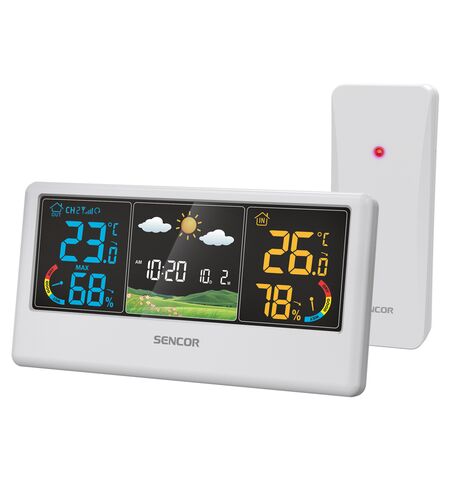 Метеостанция SENCOR SWS 4100 W, 4-е фото товара в интерент-магазине freenet.by Метеостанция SENCOR SWS 4100 W, 4-е