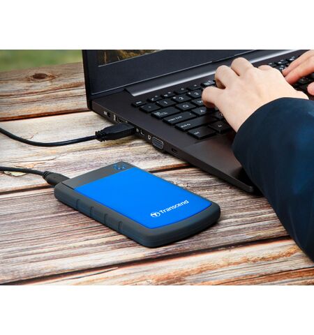 Внешний жесткий диск Transcend StoreJet 25H3B 1TB (TS1TSJ25H3B), 4-е