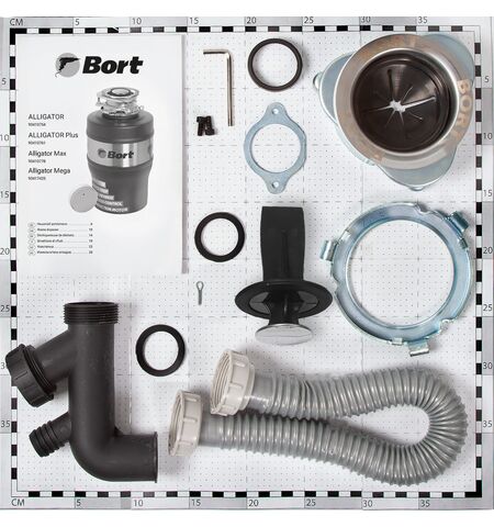 Измельчитель пищевых отходов Bort Alligator Mega, 12-е