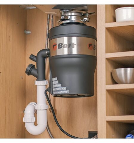 Измельчитель пищевых отходов Bort Alligator Mega, 17-е