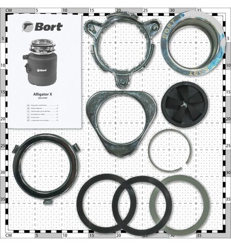 Измельчитель пищевых отходов Bort Alligator X, 7-е фото товара в интерент-магазине freenet.by Измельчитель пищевых отходов Bort Alligator X, 7-е