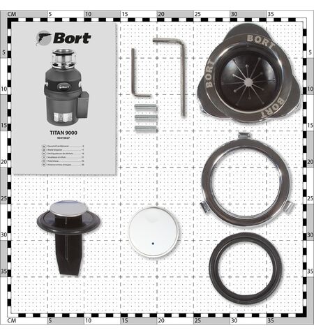 Измельчитель пищевых отходов Bort TITAN 9000, 11-е