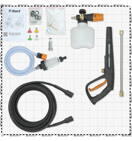 Мойка высокого давления Bort KEX-2800, 17-е