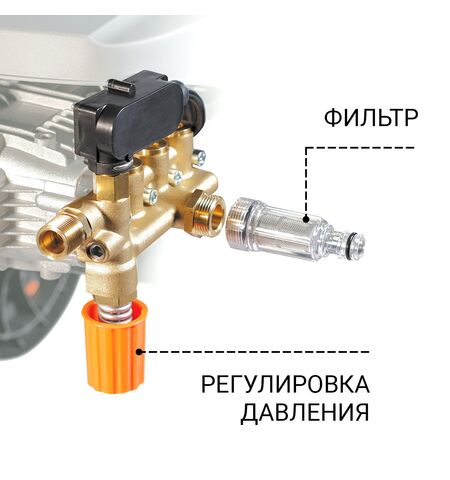 Мойка высокого давления Bort KEX-2800, 6-е