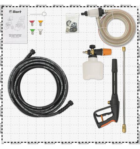 Мойка высокого давления Bort KEX-3200, 12-е