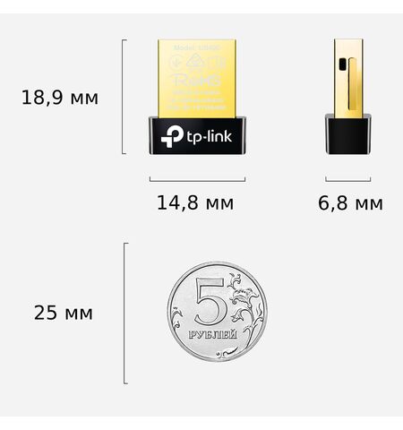 Bluetooth USB-адаптер TP-Link UB400, 8-е