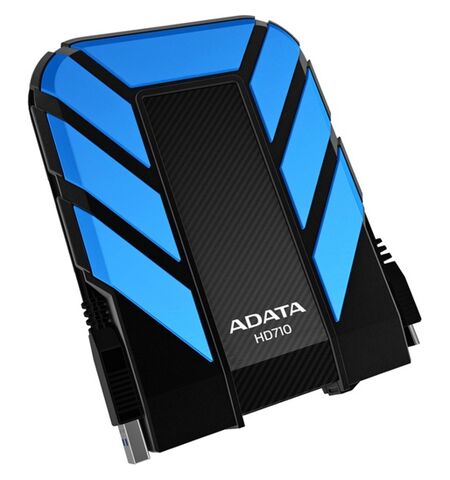 Внешний жесткий диск A-Data DashDrive Durable HD710 500GB Blue (AHD710-500GU3-CBL)