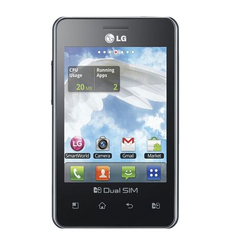 Смартфон LG Optimus L3 E405 Black