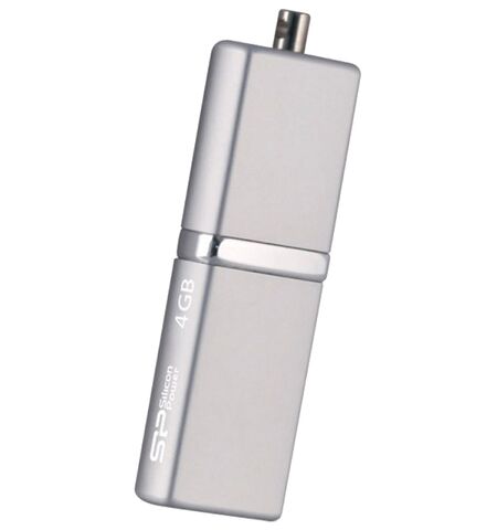 USB Flash Silicon Power LuxMini 710 4GB Black (SP004GBUF2710V1K)