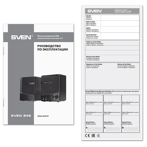 Акустическая система SVEN 248, 4-е