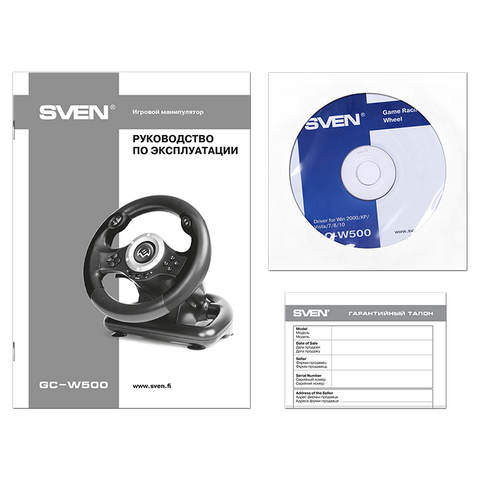 Руль SVEN GC-W500, 7-е