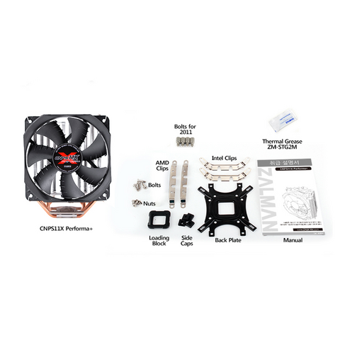 Кулер для процессора Zalman CNPS11X Performa+, 8-е