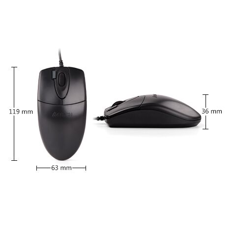 Проводная мышь A4Tech OP-620D, 6-е