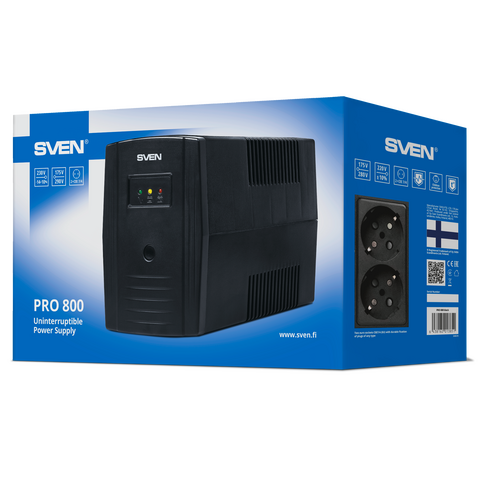 Источник бесперебойного питания SVEN Pro 800, 5-е