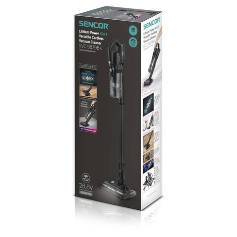 Вертикальный пылесос с влажной уборкой SENCOR SVC 9879BK, 29-е