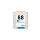 Совместимый картридж HP 88XL Cyan (C9391AE), 2-е