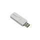 USB Flash QUMO 8GB Slider 01 White, 2-е