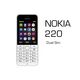Кнопочный телефон Nokia 220 Dual Sim (RM-969) White, 7-е