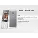 Кнопочный телефон Nokia 230 Dual Sim (RM-1172) Silver, 6-е