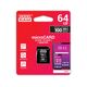 Карта памяти GOODRAM M1AA microSDXC 64GB Class10 UHS-I + SD Adapter (M1AA-0640R12), 4-е