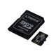 Карта памяти Kingston Canvas Select Plus microSDXC 256GB Class10 UHS-I U3 V30 A1 with SD Adapter (SDCS2/256GB), 2-е