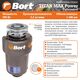 Измельчитель пищевых отходов Bort TITAN MAX FULL CONTROL, 9-е